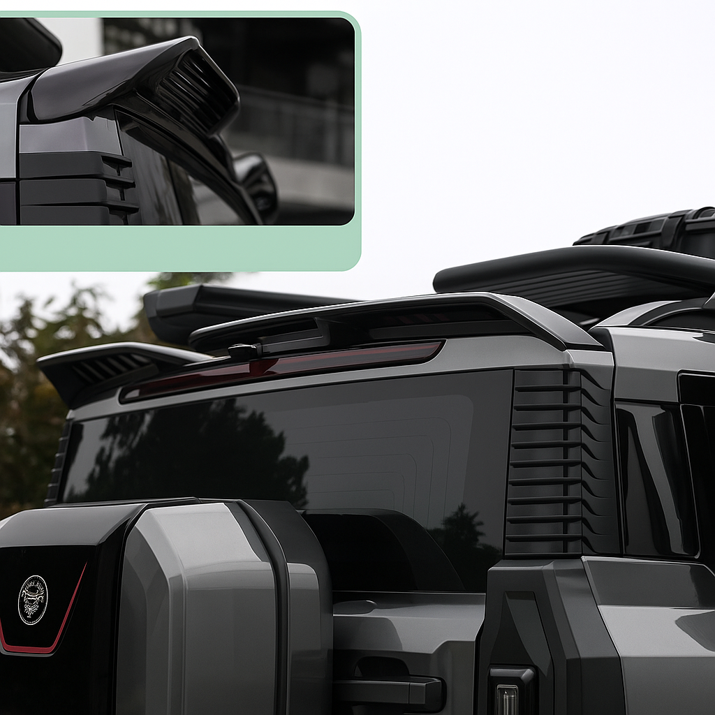 العنكبوت الخلفي Jetour T2 (الجناح) (الملحق)